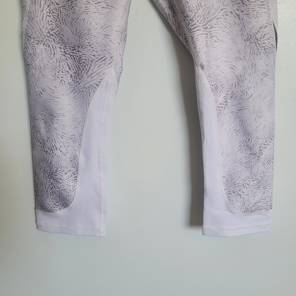 CALIA Limited Edition Athleisure Leggings Mesh Insert Grey Size M Capri Pants - Picture 7 of 10